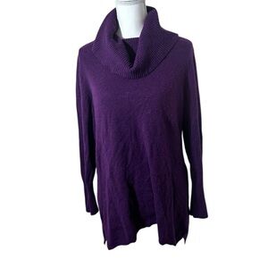 Talbots Cashmere Cowlneck Tunic.